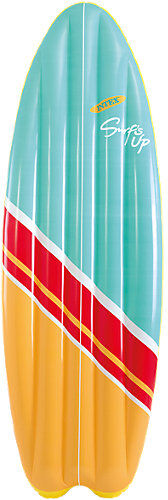 Intex Luftmatratze Surfbrett Surf's Up Mats, 178 x 69 cm mehrfarbig