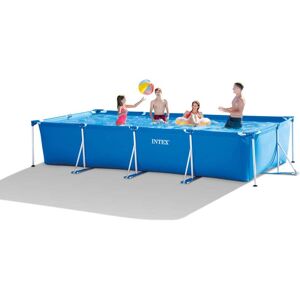 Intex - Rektangulær ramme - Svømmebassin - 450x220x84 cm - Rektangulær - Pool over jorden