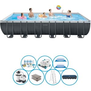 Intex Swimming Pool Ultra XTR Stel - Med tilbehør - 732x366x132 cm