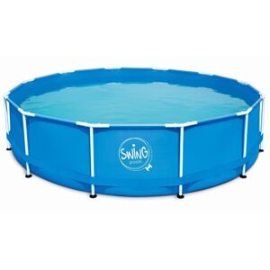 Swim & Fun Swing Metal Frame Pool Ø457x84cm, 16.700l