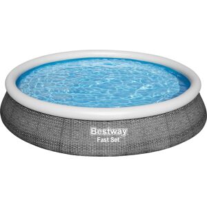 Bestway Fast Set Pool 396 X 84cm, 7340 L, Antracit