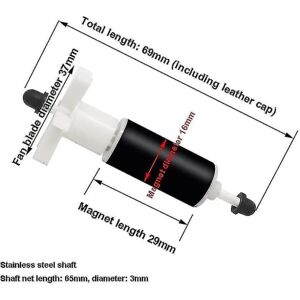 Lay Z Spa Hot Tub Pumpe Impeller/ Rotor E02 Fix .69mm-WELLNGS