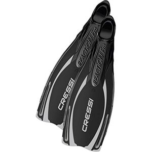 Cressi Reaction Pro Swim Fins Black/Silver, 46/47 (12/13)