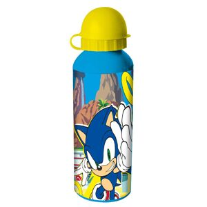 Sonic Drikkeflaske Med Gult Låg Madkasse Og Drikkedunk