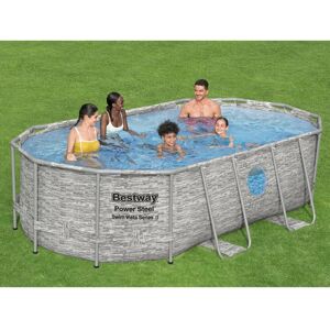 Bestway Power Steel swimmingpoolsæt 427x250x100 cm