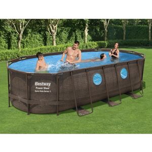 Bestway swimmingpoolsæt Power Steel Swim Vista Series 549x274x122 cm