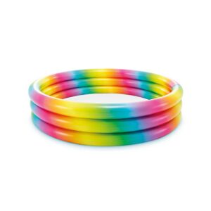 Intex Three Ring Pool Rainbow Ombre