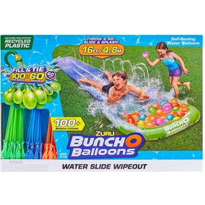 Bunch O Balloons Vandlegetøj - Water Slide Wipeout M. 100+ Vandb - Bunch O Balloons - Onesize - Legetøj