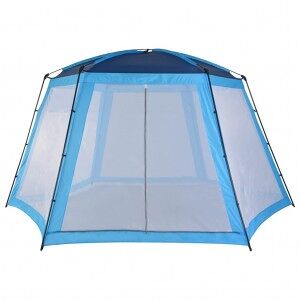 vidaXL Carpa Para Piscina De Tela Azul 500x433x250 Cm