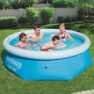 Bestway Piscina Redonda Inflable Fast Set 244x66 Cm 57265