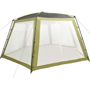 vidaXL Carpa para piscina de tela verde 660x580x250 cm