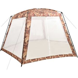 vidaXL Carpa para piscina de tela camuflaje 590x520x250 cm