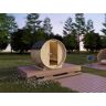 VOGUE SAUNA Sauna de exterior 4 plazas - Ancho 185 x Prof. 180 x Alt. 190 cm - ISOKYRO