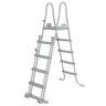 Bestway 4 Step Safety Pool Ladders 132 Cm Plateado