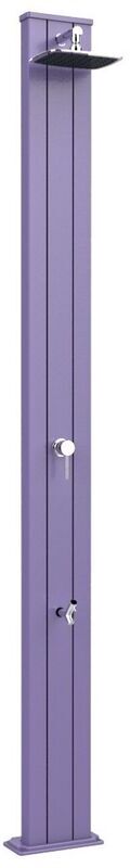 ARKEMA DESIGN - PRODOTTO MADE IN ITALY Ducha Spring S lavador pies Viola cm 26x12x228 ARKEMA DESIGN - prodotto