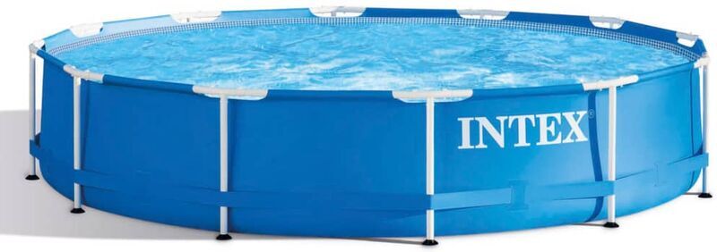 Intex Piscina Metal Frame 366x76 cm 28210NP - Blu