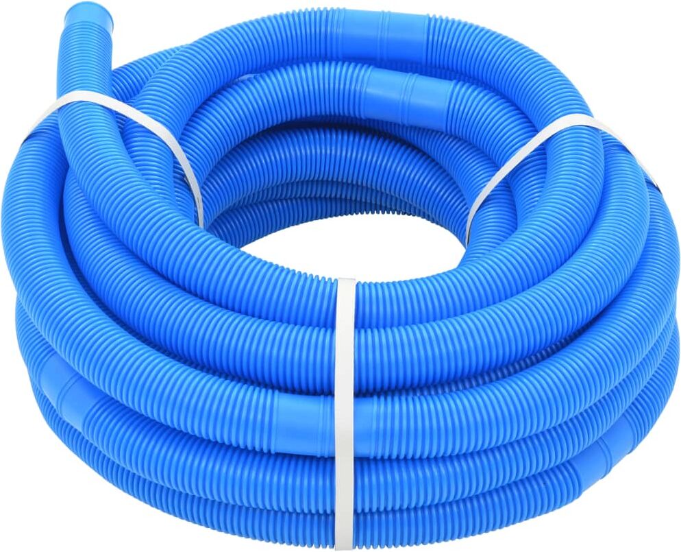 vidaXL Manguera de piscina azul 32 mm 15,4 m