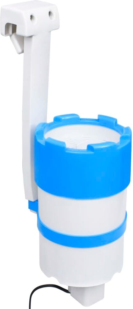 vidaXL Skimmer colgante piscina y bomba con adaptador plástico 16 cm