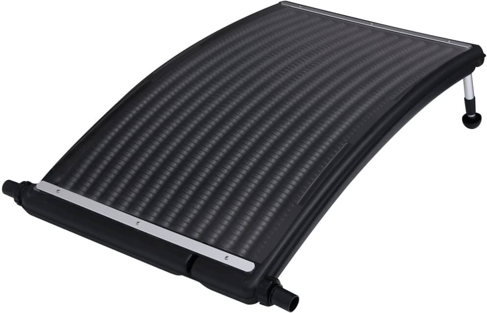 vidaXL Panel calefactor solar para piscina curvada 110x65 cm