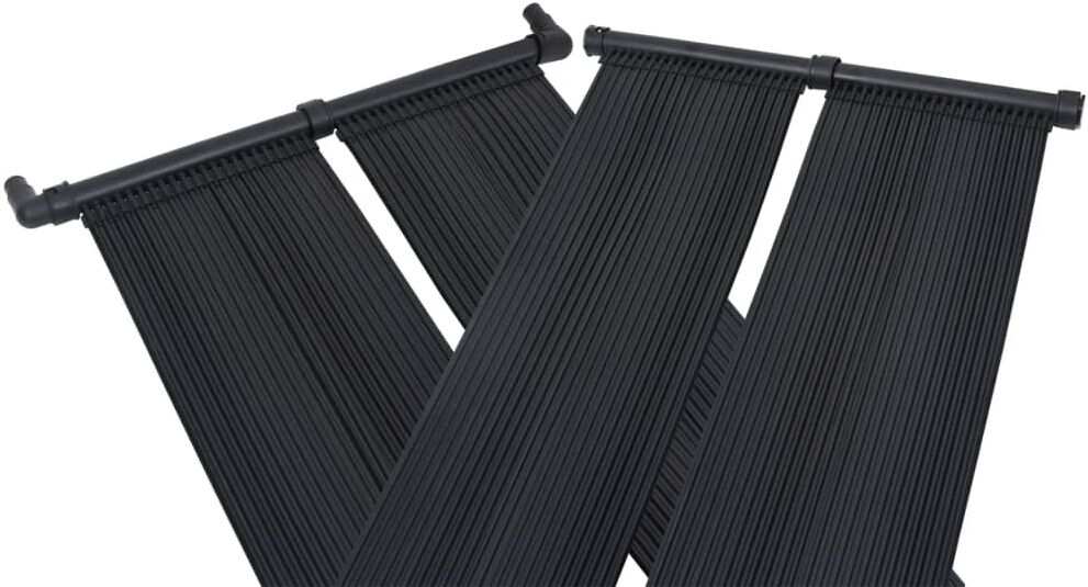 vidaXL Panel calentador solar para piscinas 2 unidades 80x310 cm