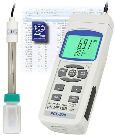 PCE Instruments Medidor de pH PCE-228