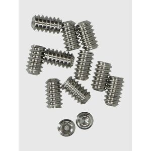 FCS Stainless Steel Screws 12Pk harmaa