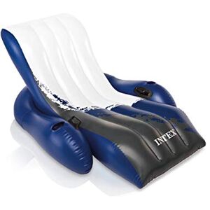 Intex Floating Recliner Lounge Inflatable bathing lounge, multi-colored, 180 x 135 cm