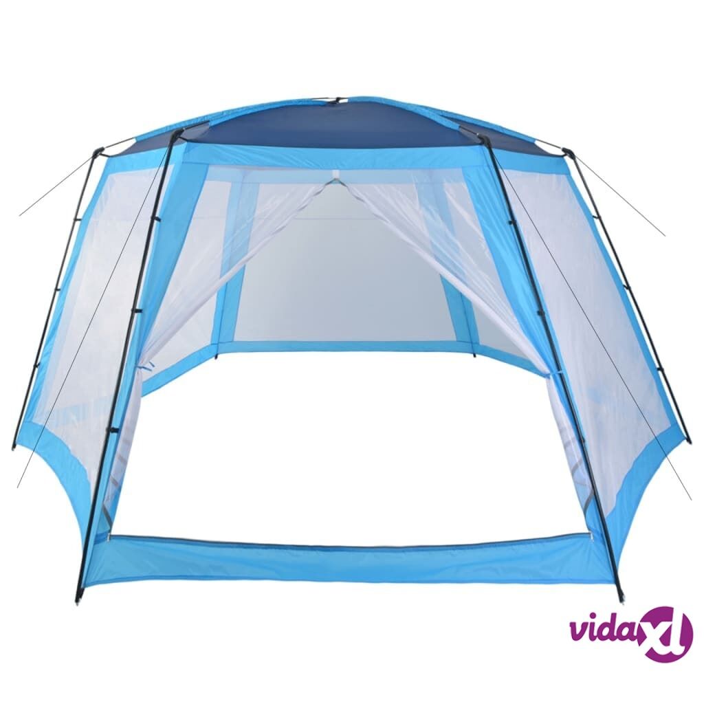 vidaXL Uima-altaan teltta 660x580x250 cm sininen