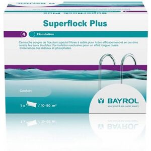 Superflock Plus - Cartouches - Bayrol - Floculant, clarifiant - Publicité