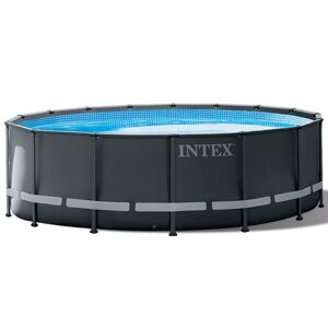 Intex Piscine tubulaire Ultra Frame XTR - Ronde - Ø 4,88 m x 1,22 m - Intex - Piscine tubulaire