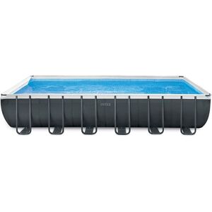 Intex Piscine tubulaire Ultra XTR - Rectangulaire - 7,32 m x 3,66 m x 1,32 m - Intex - Piscine tubulaire