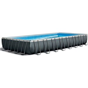 Intex Piscine tubulaire Ultra XTR - Rectangulaire - 9,75 m x 4,88 m x 1,32 m - Intex - Piscine tubulaire