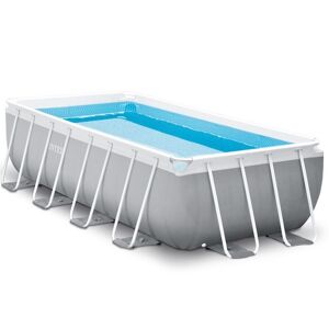 Intex Piscine tubulaire Prism Frame - Rectangulaire - 4,88 m x 2,44 m x 1,07 m - Intex - Piscine tubulaire