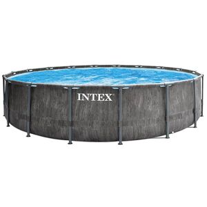 Intex Piscine tubulaire Baltik - Ronde - Ø 4,57 m x 1,22 m - Intex - Piscine tubulaire