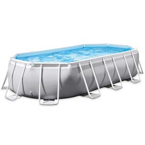 Piscine tubulaire Prism Frame - Ovale - 5,03 m x 2,74 m x 1,22 m - Intex - Piscine tubulaire - Publicité