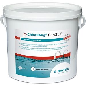 e.Chlorilong Classic - 10 kg - Bayrol - Chlore, oxygène actif, brome - Publicité