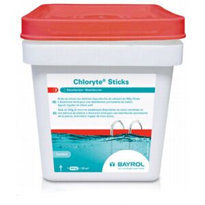 Chloryte sticks - 4,5 kg - Bayrol - Chlore, oxygène actif, brome - Publicité