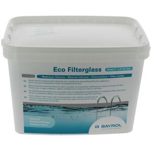 Eco Filterglass - 1-3 mm - 20 kg - Bayrol - Charge filtrante - Publicité