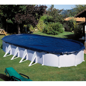 Bâche hiver pour piscine ovale 5 m x 3 m - Gre - Bâche hiver