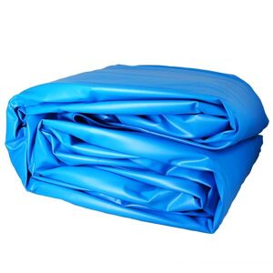 Liner uni bleu pour piscine 7,30 x 3,75 m x 1,20 m - 40/100e - Pour overlap (non fourni) - Gre - Liner Piscine