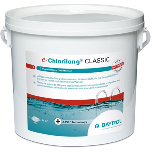 e.Chlorilong Classic - 5 kg - Bayrol - Chlore, oxygène actif, brome - Publicité