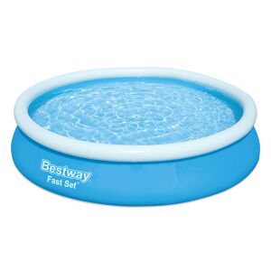 BESTWAY Piscine autoportante Fast Set - Ronde - D366xH76cm - Publicité