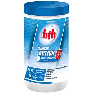 Chlore 5 actions Minitab 1,20 kg - HTH