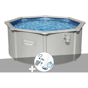 Kit piscine acier ronde Bestway Hydrium 3,00 x 1,20 cm + Kit d'entretien Deluxe - Publicité