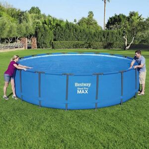 Bestway Couverture solaire de piscine Flowclear 549 cm - Publicité