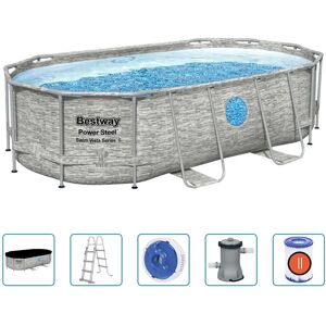 Bestway Ensemble de piscine Power Steel 427x250x100 cm - Publicité