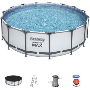 BESTWAY Piscine Steel Pro Max D 457x122cm, FC B E - Publicité