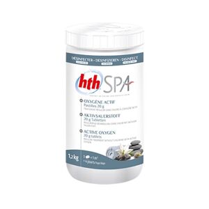 Oxygene actif hth Spa desinfection sans chlore pastilles 20 g. - 1,2 kg 1,2 kg