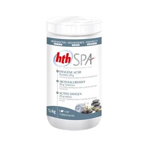 Oxygène actif hth Spa désinfection sans chlore pastilles 20 g. - 1,2 kg 1,2 kg - Publicité