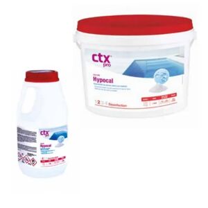 Chlore choc non stabilise (Hypochlorite de calcium) Hypocal Choc CTX 120